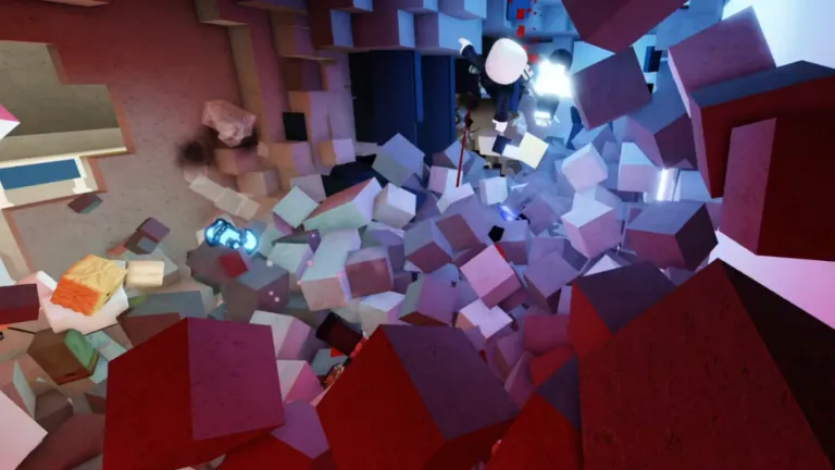 Jujutsu Shenanigans combat with domain expansion effects