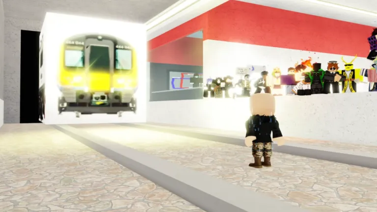 Jujutsu Shenanigans subway station hub